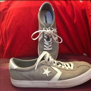 Grey Suede Converse